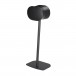 Mountson Floor Stand, Black with Sonos Era 300 Attached Angled