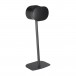 Mountson Floor Stand, Black with Sonos Era 300 Attached Angled