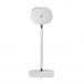 Mountson Floor Stand, White with Sonos Era 300 Attached Rear View