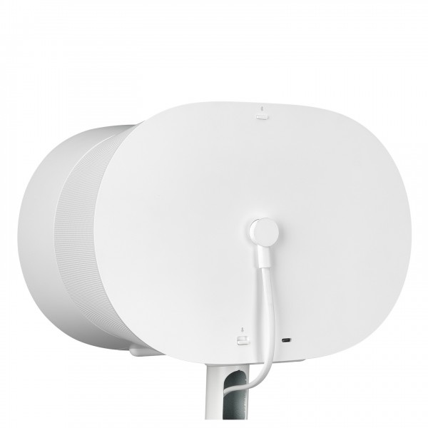 Mountson Floor Stand for Sonos Era 300, White Detail Image Cable Management Top