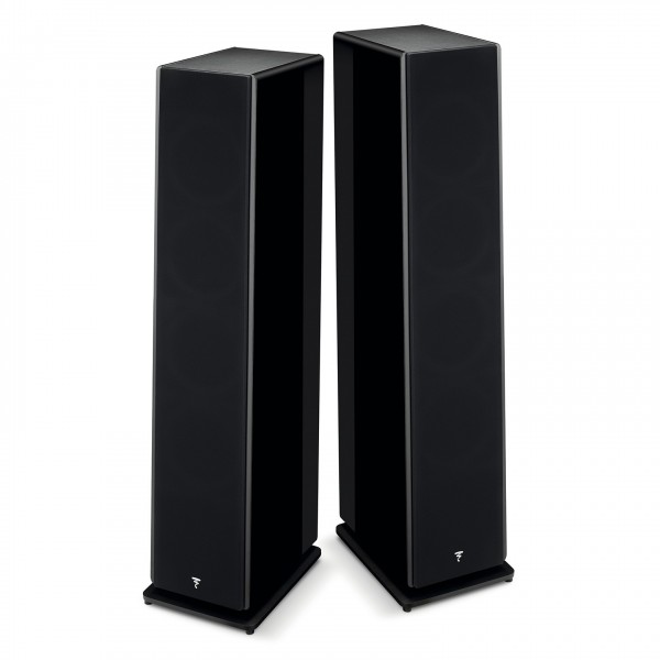 Focal Vestia N3 Floorstanding Speakers (Pair), Black - with grilles
