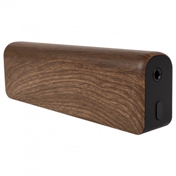 Flight Tiny6 2x3W Portable Ukulele Amp, Walnut - Back
