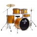 Tamburo T5 Series 20'' 5pc Drum Kit, Yellow Sparkle