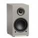 Triangle AIO Twin Bookshelf Speakers Right Speaker Side Angle Linen Grey