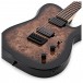 SubZero Paradigm Electric Guitar, Black Burl Burst