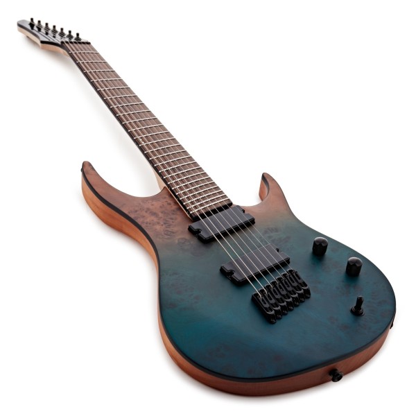 コンポーネントギター G4M 529 Pro Fanned Fret 7-String Electric Guitar, Ocean Fade