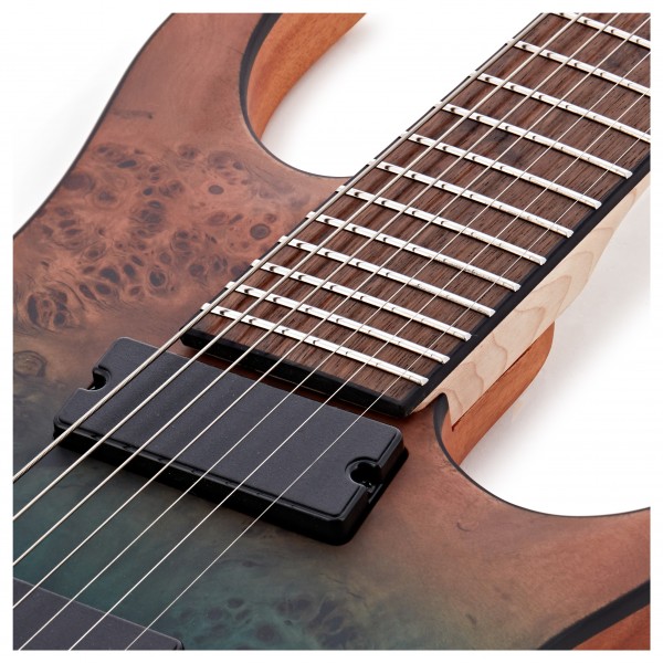 G4M 529 Pro Fanned Fret 7-String Electric Guitar, Ocean Fade at