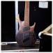 G4M 529 Pro Fanned Fret 8-String Electric Guitar, Grey Tide Fade