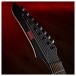 G4M 529 Pro Fanned Fret 8-String Electric Guitar, Grey Tide Fade