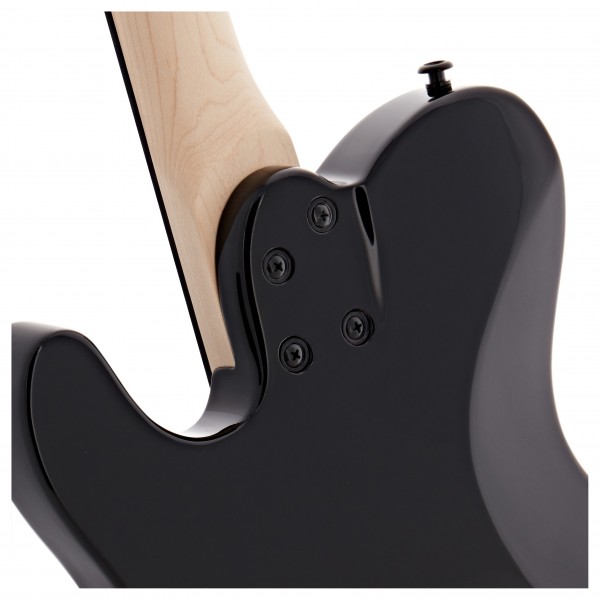 G4M 734 Pro Baritone Electric Guitar, Black Burl Burst