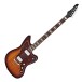 SubZero Rogue VI Baryton Elektrisk Guitar, Tobacco Sunburst