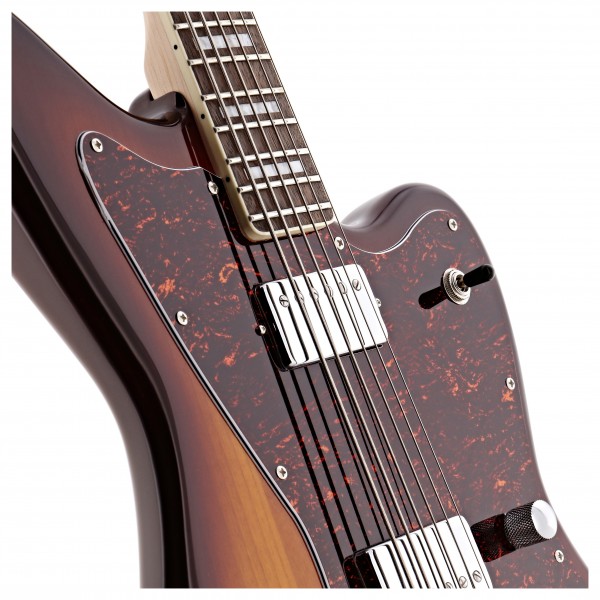 G4M 638 Baritone Electric Guitar, Tobacco Sunburst