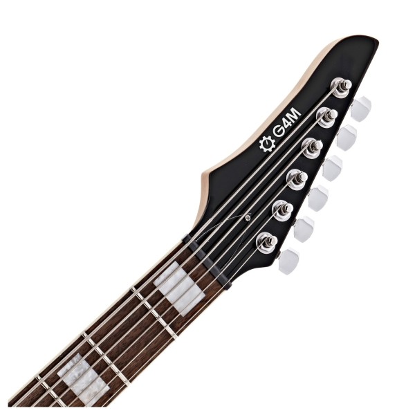 G4M 638 Baritone VI Electric Guitar, Tobacco Sunburst at Gear4music