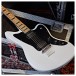G4M 638 Baritone Electric Guitar, White