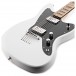 G4M 638 Baritone Electric Guitar, White