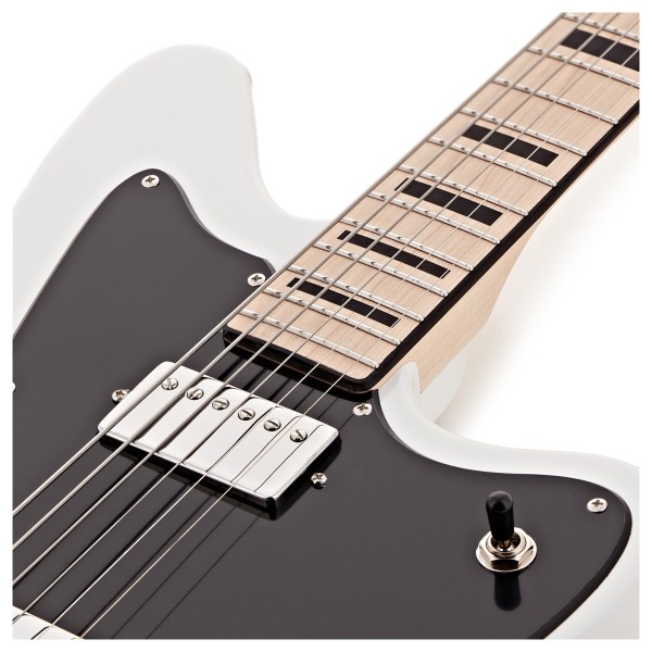 G4M 638 Baritone Electric Guitar, White