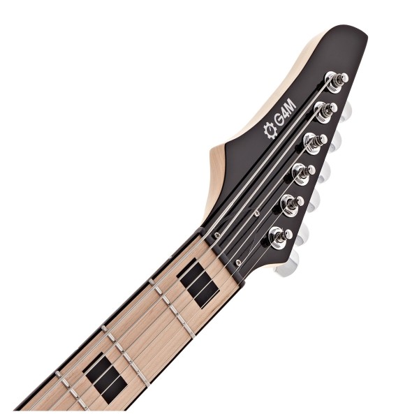 G4M 638 Baritone Electric Guitar, White