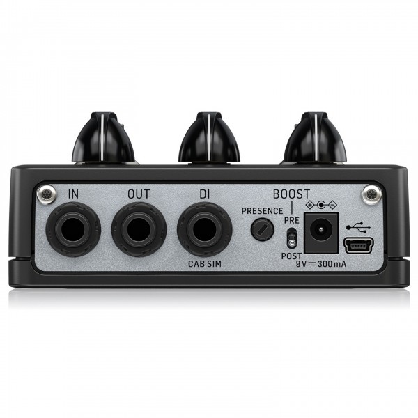 TC Electronic V550 Pre-Amp - Rear