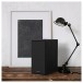 Klipsch R-40PM Reference Powered Bookshelf Speakers (Pair), Black - lifestyle