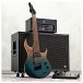 G4M 529 Pro Fanned Fret 7-String Electric Guitar, Ocean Fade