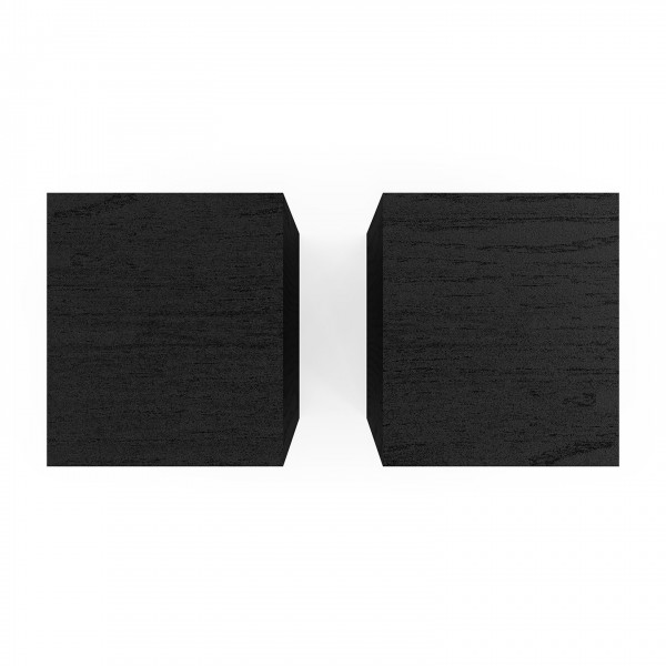 Klipsch R-50PM Reference Powered Bookshelf Speakers (Pair), Black - top