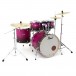 Pearl Export EXX 22'' Rock Drum Kit, Raspberry Sunset