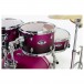 Pearl Export EXX 22'' Rock Drum Kit, Raspberry Sunset - Toms