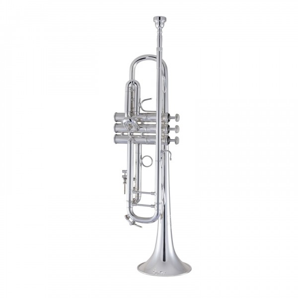 Bach Stradivarius 190S37 Trumpet, Silver Side