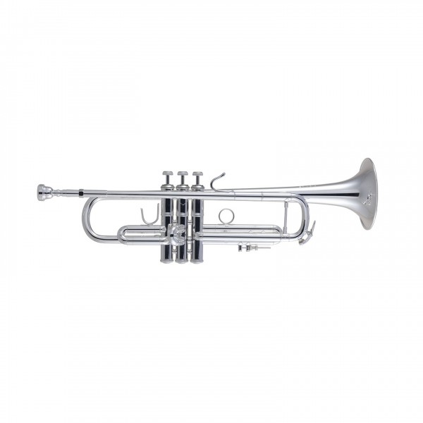 Bach Stradivarius 180S43R Trumpet, Silver Plated, Reverse Leadpipe
