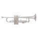 Bach Stradivarius 180S43R Trumpet, Reverse Leadpipe, Silver Plated 1