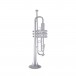 Bach Stradivarius 180S43R Trumpet, Silver Plated, Reverse Leadpipe Side