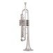Bach Stradivarius 180S43R Trumpet, Reverse Leadpipe, Silver Plated 5