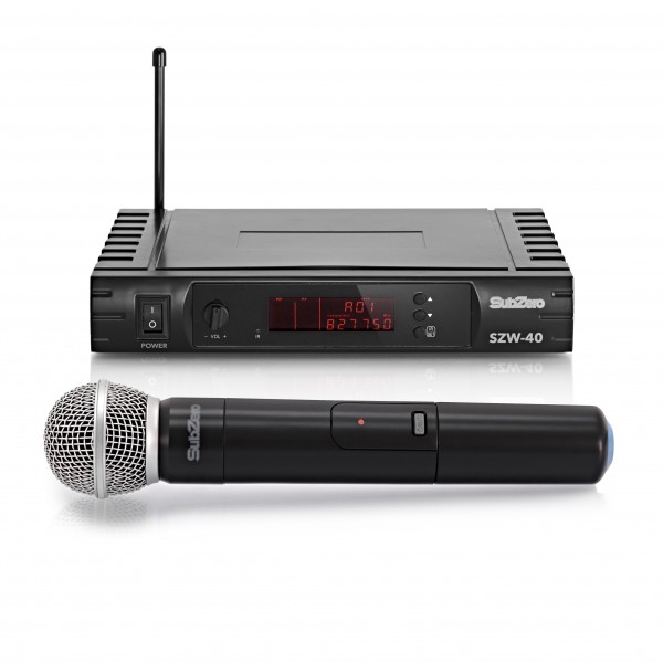 SubZero SZW-40 Handheld Wireless Microphone System