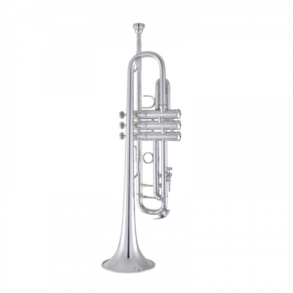 Bach Stradivarius 180S37 Trumpet, Silver Other Side