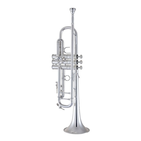 Bach Stradivarius 180S37 Trumpet, Silver Plated 4