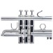 Bach Stradivarius 180S37 Trumpet, Silver Plated 6