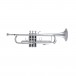 Bach Stradivarius 180S37R Trumpet, Silver Plated, Reverse Leadpipe