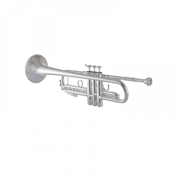 Bach Stradivarius 180S37R Trumpet, Silver Plated, Reverse Leadpipe Back