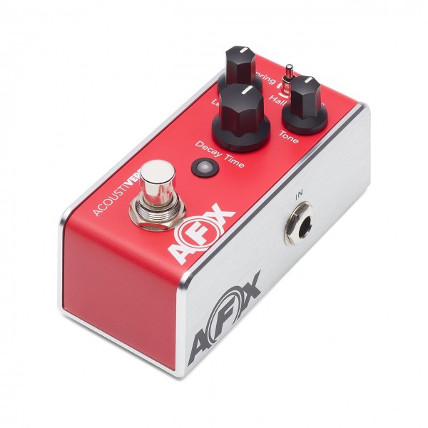Fishman AFX AcoustiVerb Mini Reverb Pedal - Angled