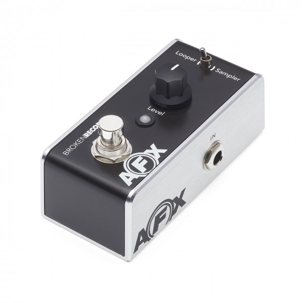Fishman AFX Broken Record Mini Looper / Sampler - Angled