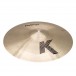Zildjian 18” K Paper Thin Crash Cymbal - Angled