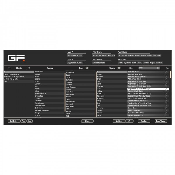 GForce M-Tron Pro IV