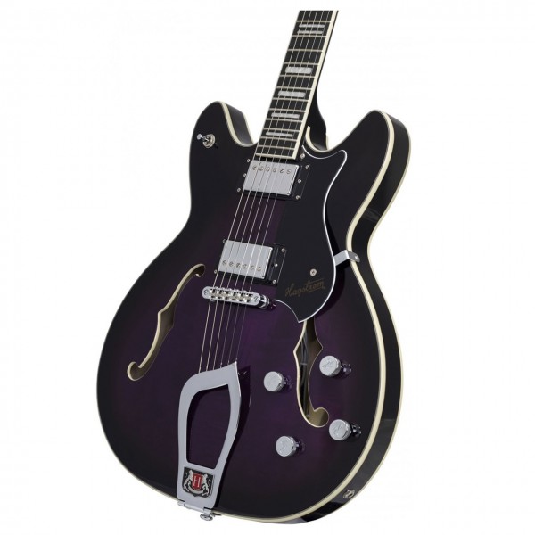Hagstrom Viking Deluxe Custom, Ltd Edition Purple Burst - Body