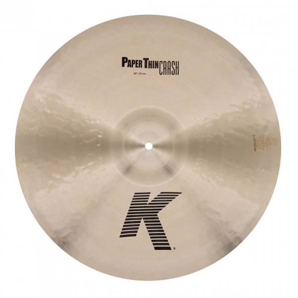 Zildjian 20” K Paper Thin Crash Cymbal