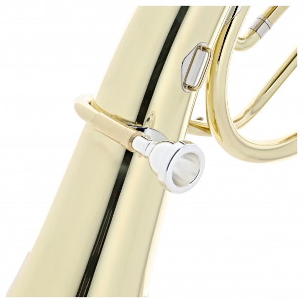 Rotary Valve Bb Student Baritone Horn by Gear4music, Gold