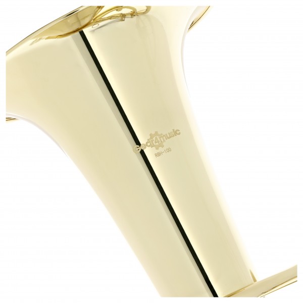 Rotary Valve Bb Student Baritone Horn by Gear4music, Gold