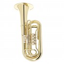 Student Rotary Bb Tuba by Gear4music, Gold