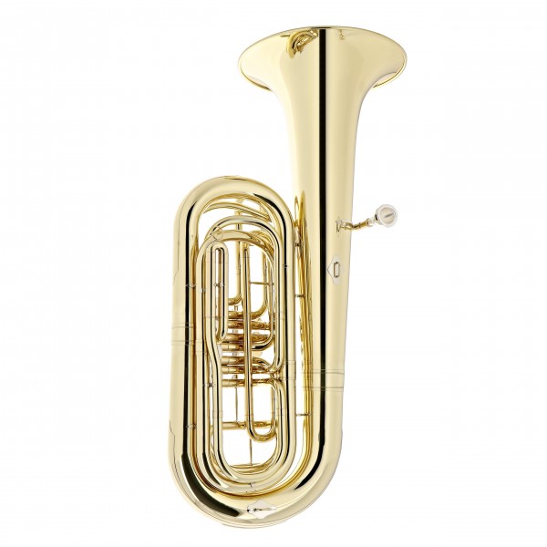 Rotary Valve 4 Keys Bb Student Tuba by Gear4music, Gold
