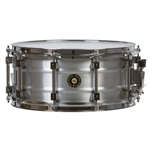 Tamburo Brushed Aluminium 14 x 6.5'' Snare Drum