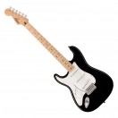 Squier Sonic Stratocaster Left Handed MN, Black - Nearly New